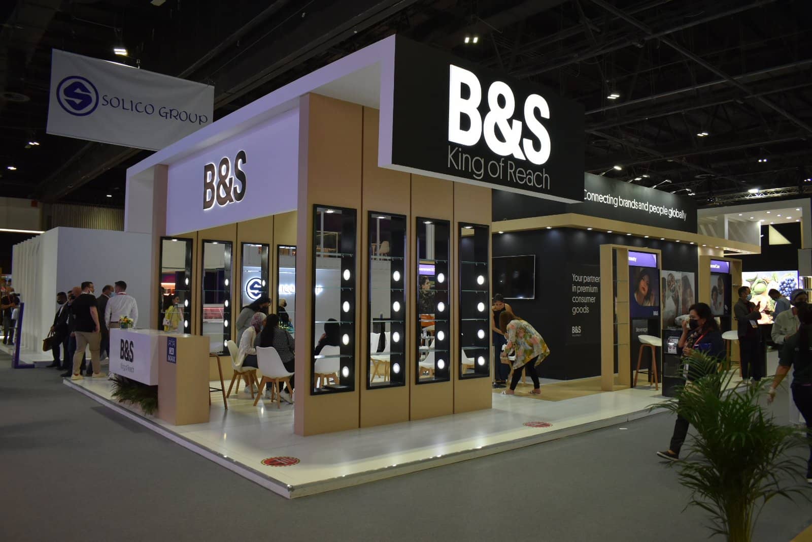 Exhibition stand built by Standsbay