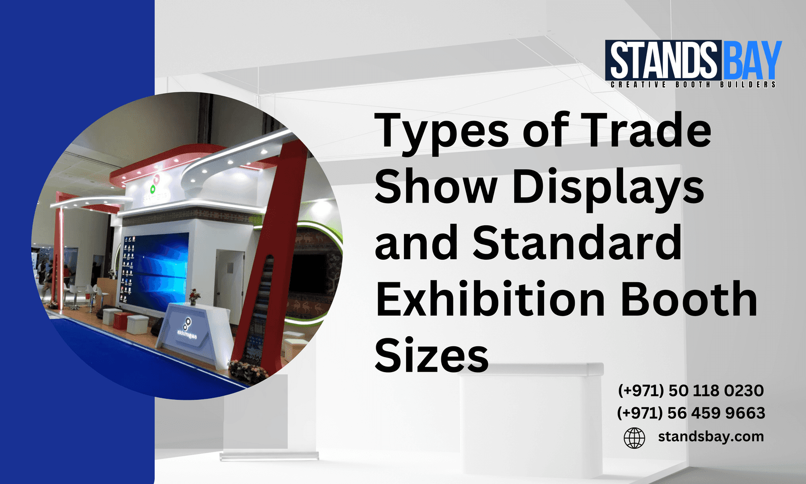 Types of Trade Show Displays and Standard Exhibition Booth Sizes