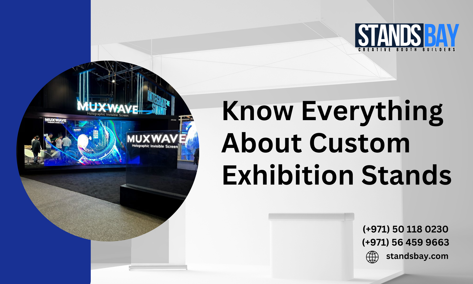 Know Everything About Custom Exhibition Stands