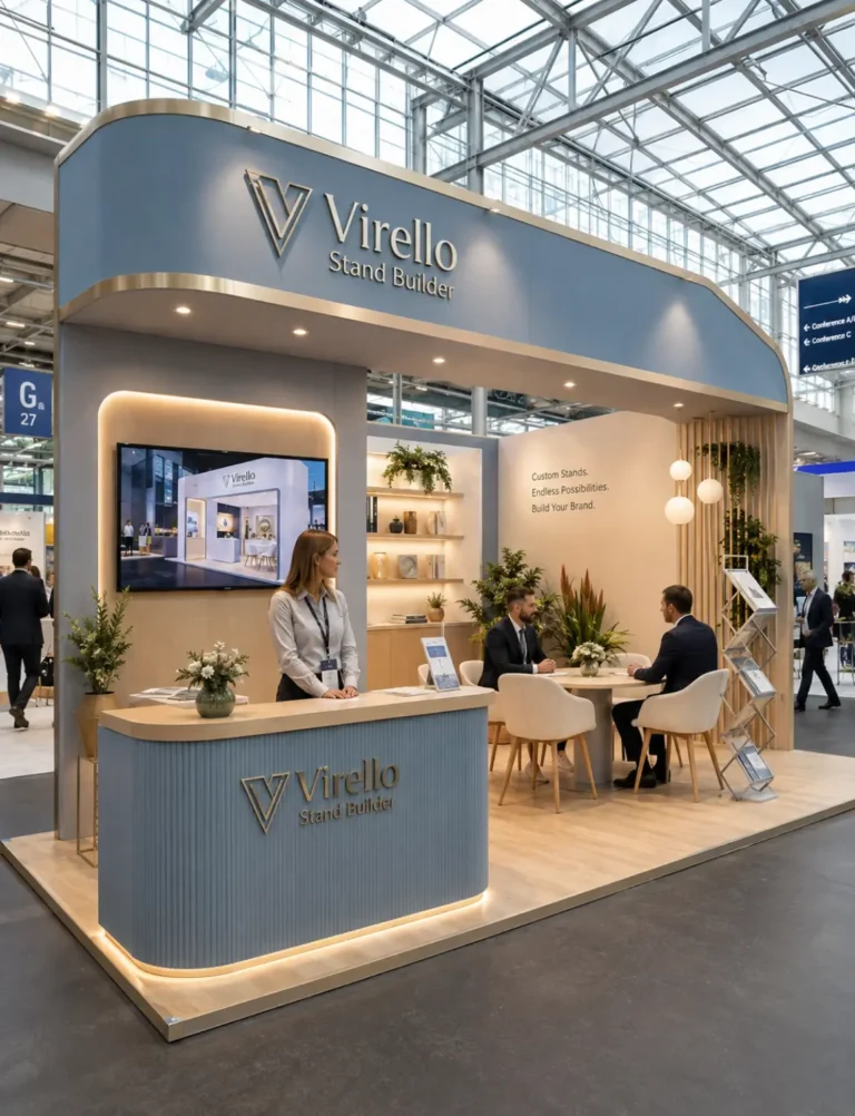 See the Work Before You Choose a Madrid Booth Contractor_
