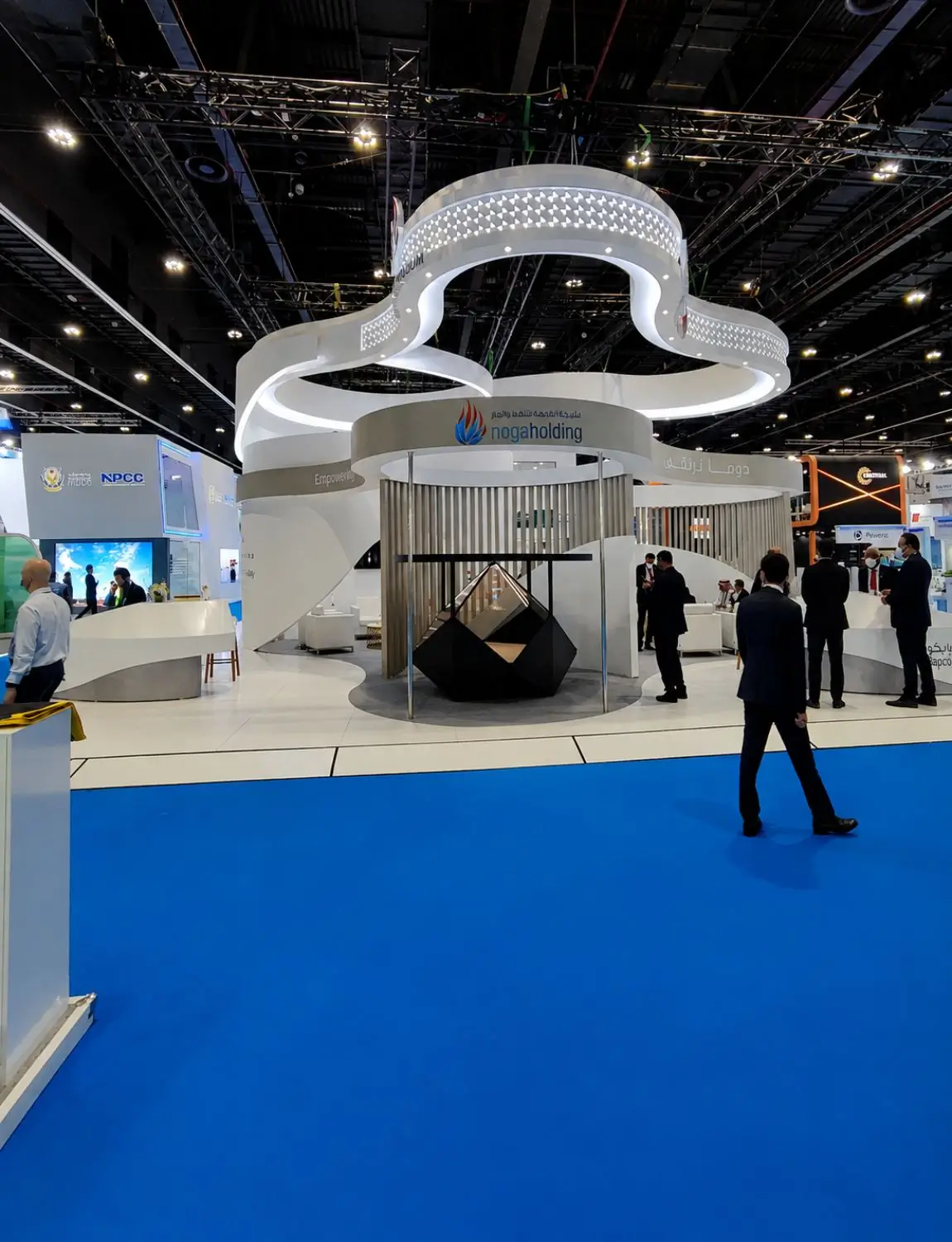 exhibition stand design and build in Madrid